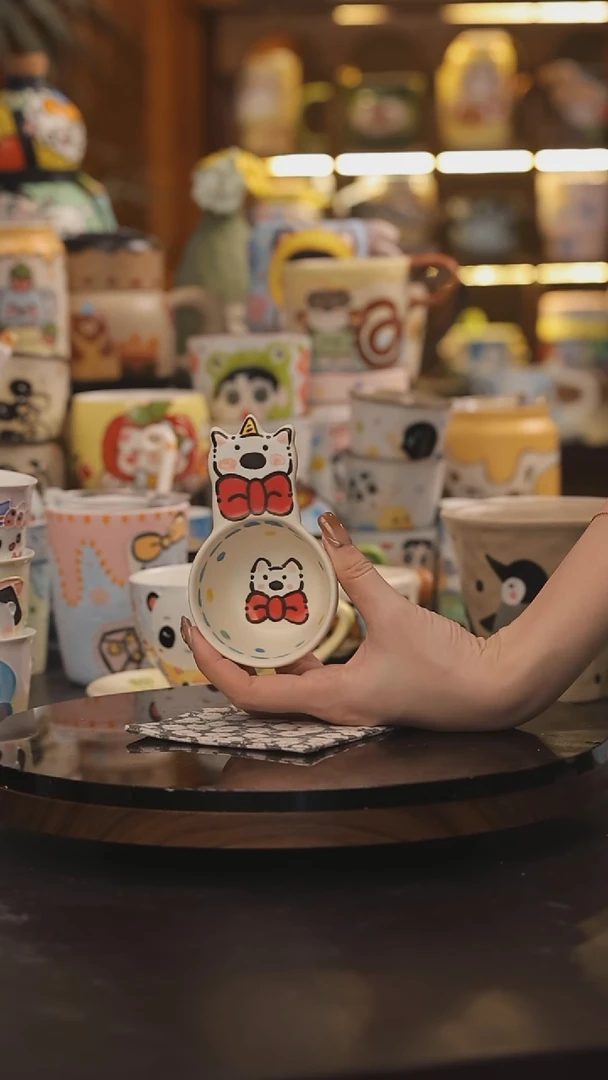 景德镇釉下彩绘设计师款式陶瓷