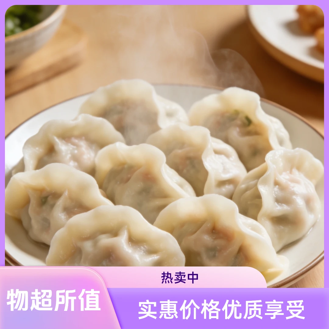 鲜虾猪肉【水饺】（送货上门）