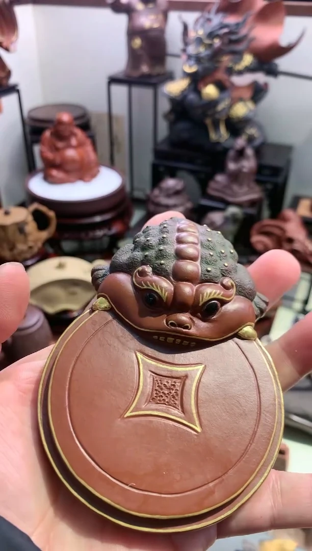 【闪购商品】紫砂茶宠宜陶紫砂129