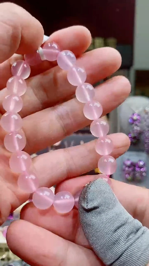 芙蓉石手链未镶嵌布*怪芙蓉石手链