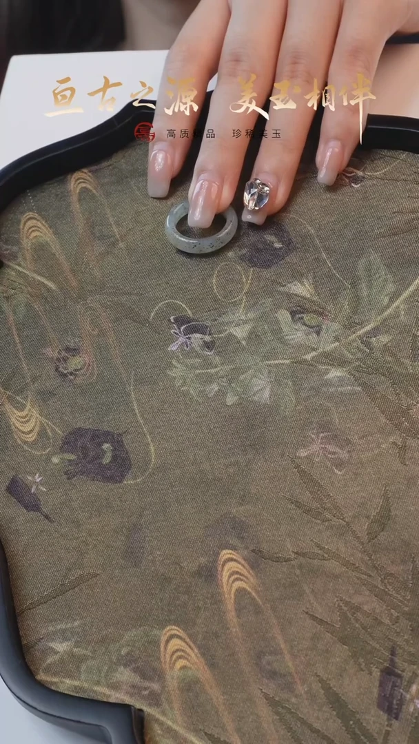 和田玉（糖玉）戒指未镶嵌16