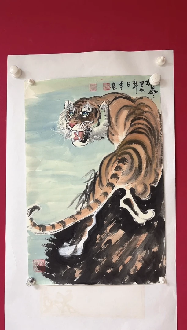 国画李占军老师作品开三