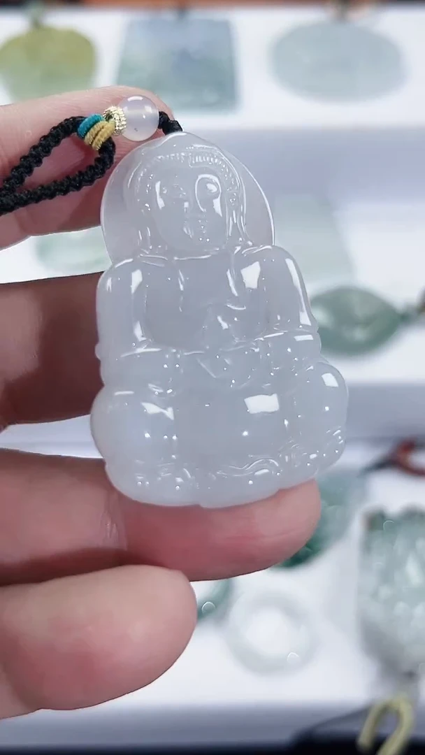 颈饰未镶嵌翡翠天然缅甸A货翡翠