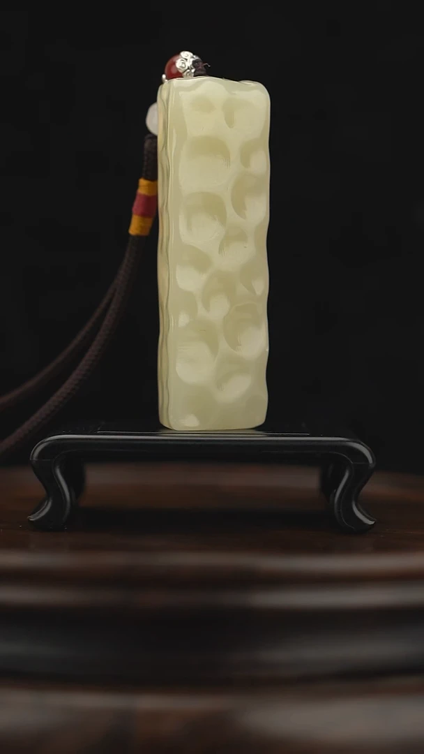 玉【奶酪】天然玉石手把件