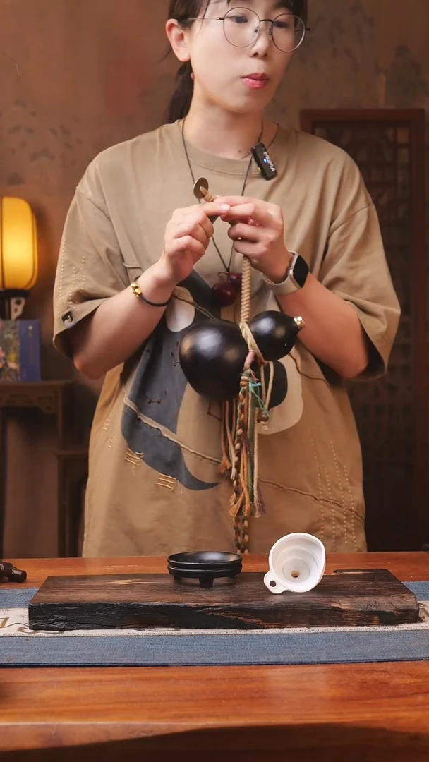 1395号精品大漆葫芦防腐防渗装水茶酒