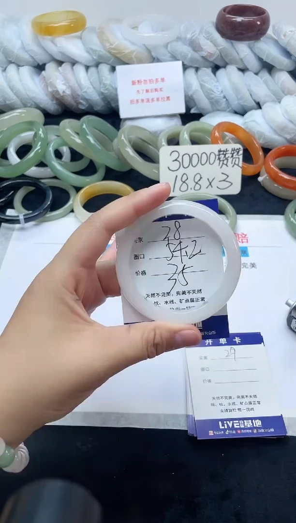 未镶嵌手镯石英质玉28