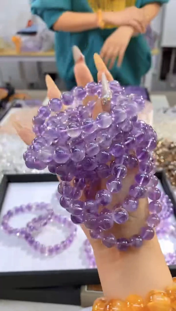 【闪购商品】水晶手串未镶嵌027/多样性发其一/卡10