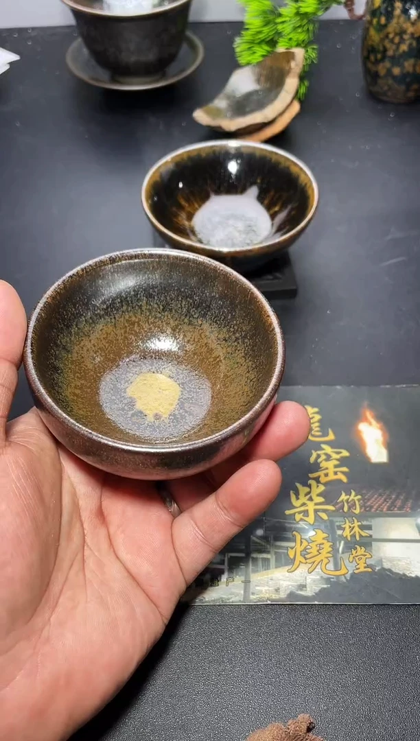 茶盏119叶紫建盏
