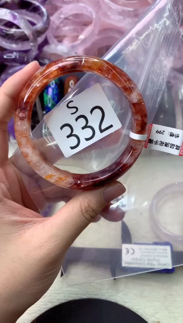 未镶嵌手镯水晶S332-60