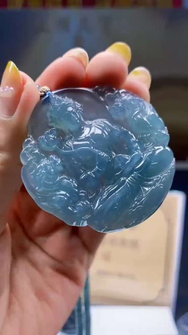 翡翠未镶嵌颈饰********201