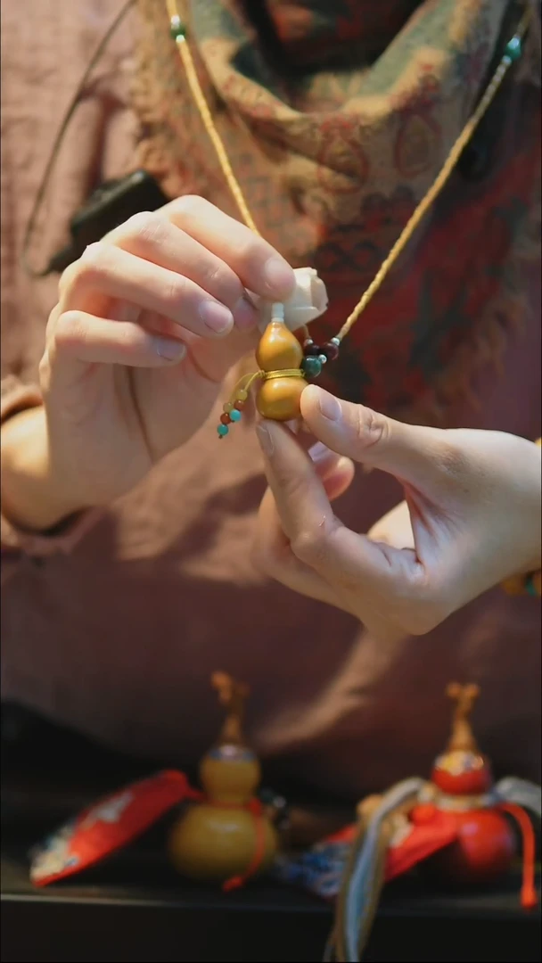 【路师傅原创手作天然葫芦】（一物一图编号70