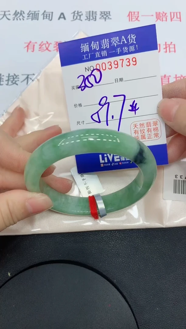 未镶嵌手镯翡翠9739缅甸翡翠手镯
