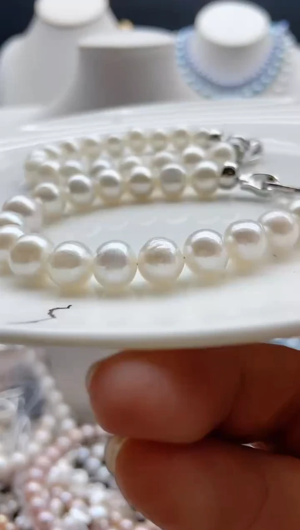 淡水珍珠未镶嵌颈饰1