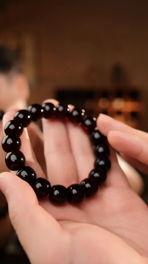 琥珀项链未镶嵌13+翳珀老型