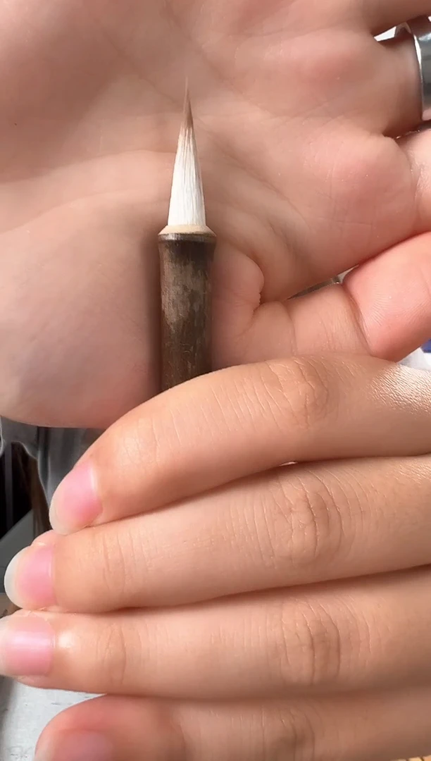 山雀影 毛笔 单支