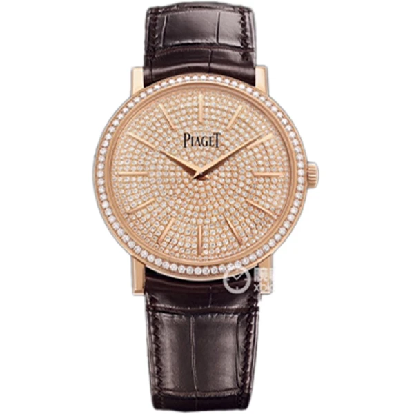 99新 Piaget/伯爵 老佛爷/伯爵31114后盘后钻/手动机械/单表