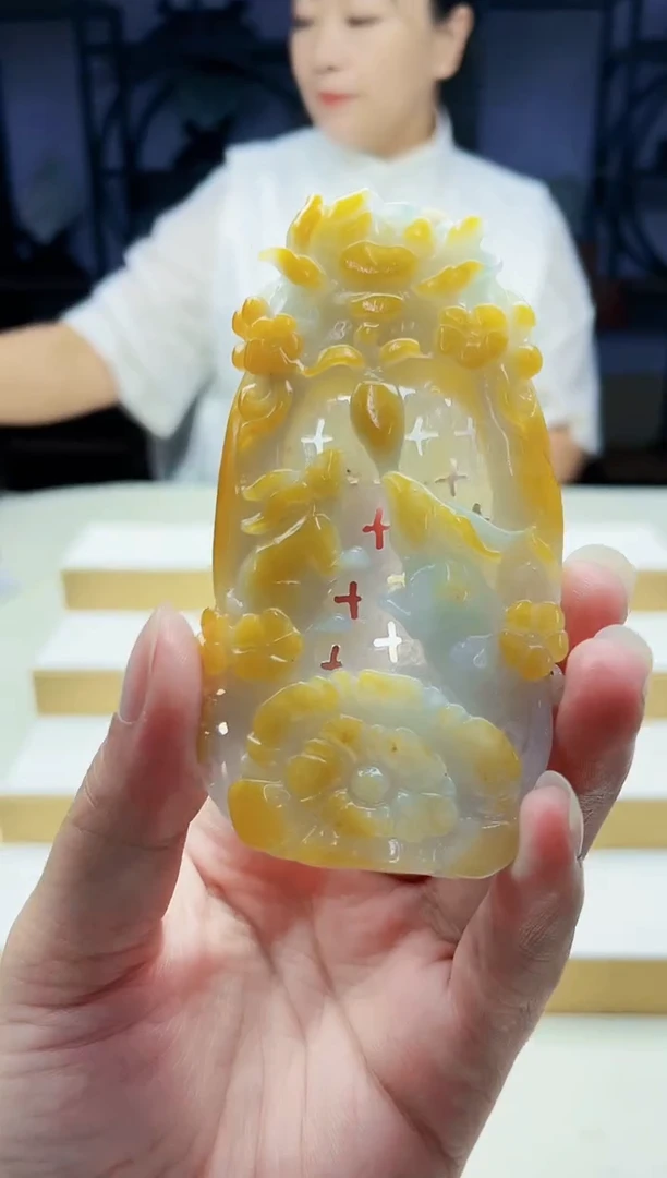 未镶嵌定制翡翠毛货09150259