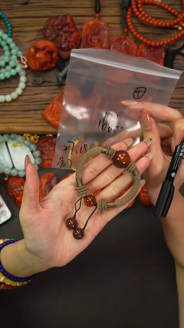 未镶嵌手串南红玛瑙谢*遇见匠心品质回血