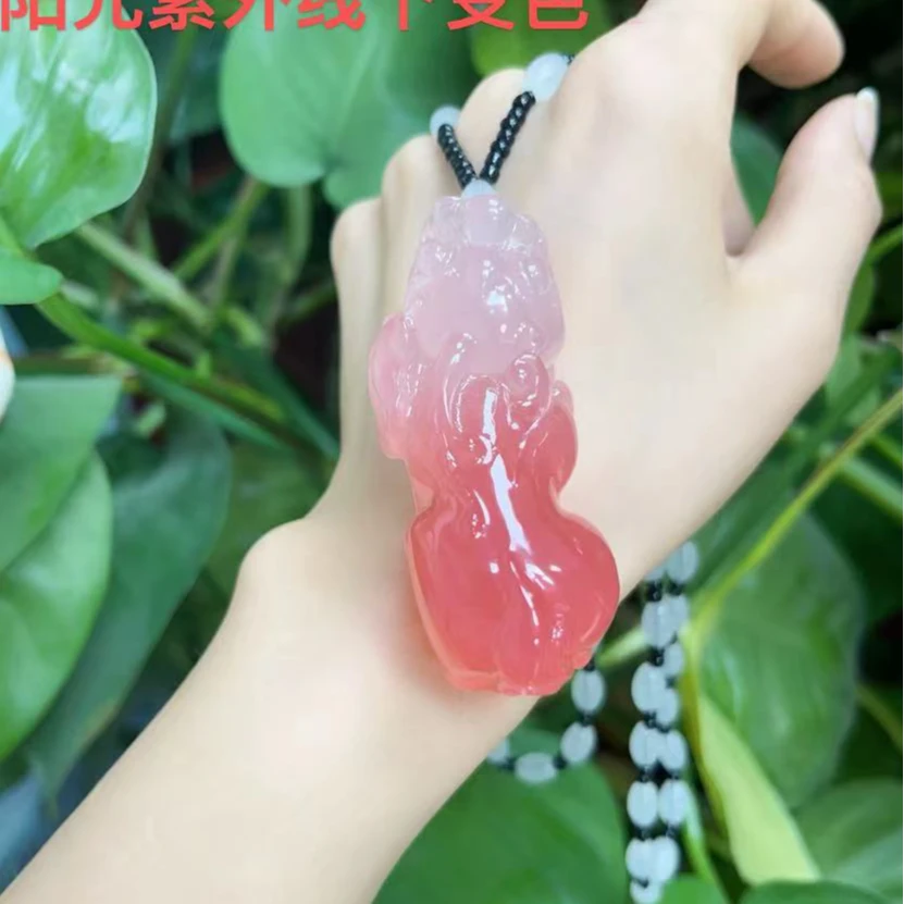 【正品保障】阳光下变色貔貅项链情侣款