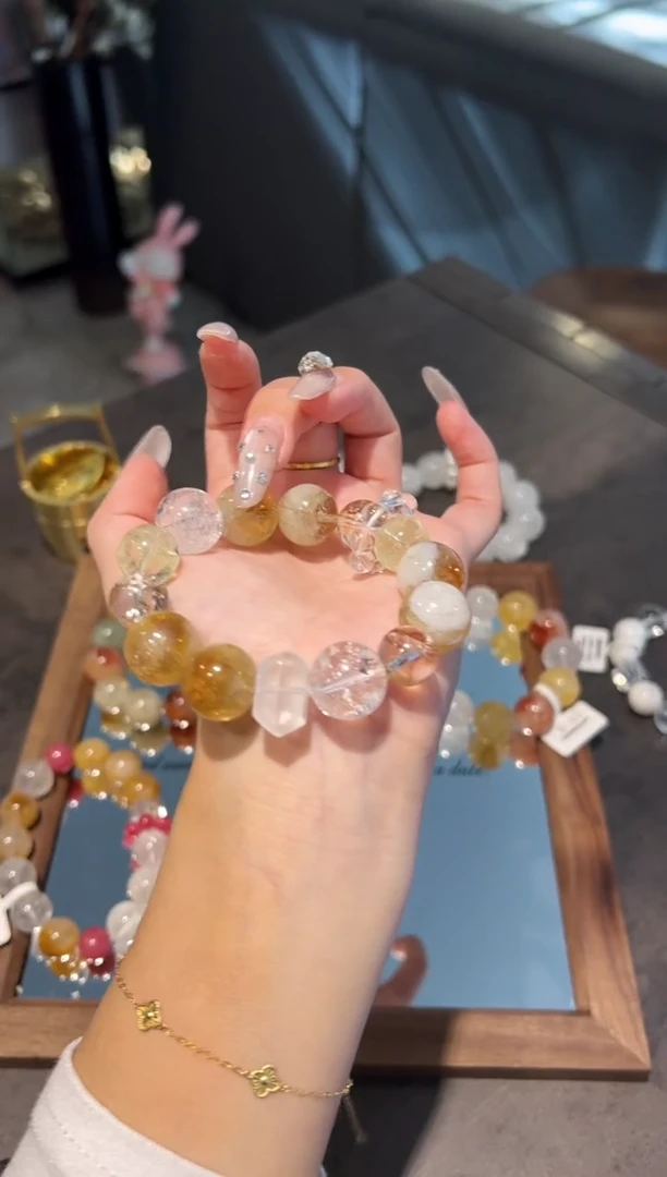 未镶嵌手串水晶天然水晶 多样性发货发其一 颜色微差
