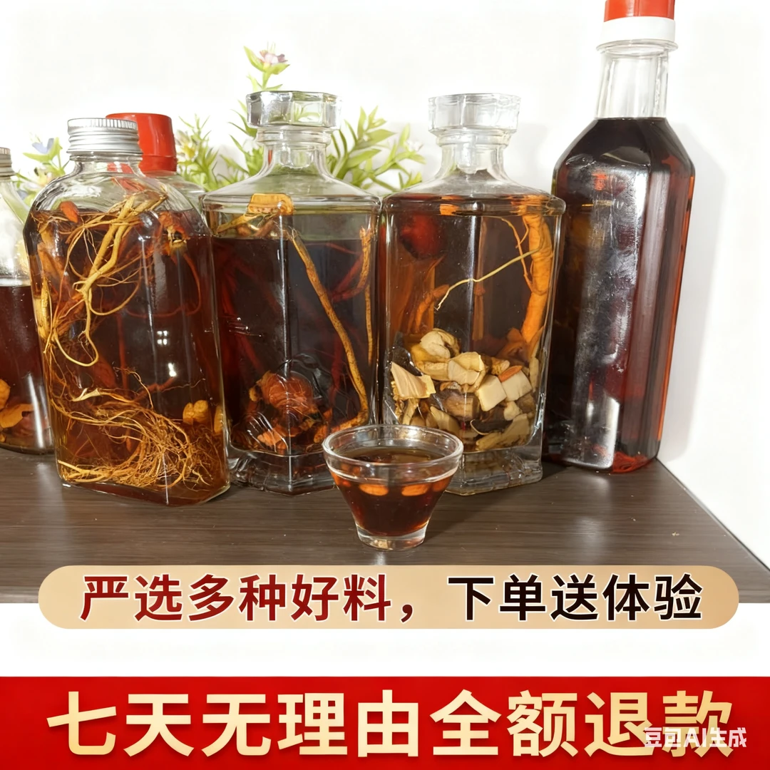 苗湘山货泡制好的酒泡制酒男人酒