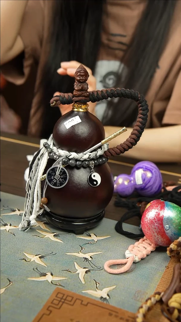 508号400ml左右非遗大漆酒葫芦