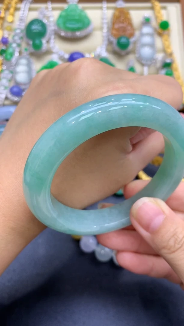 未镶嵌手镯翡翠382-中国好珍宝