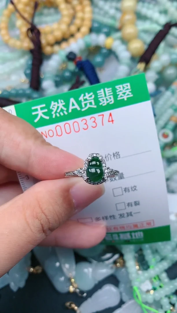 翡翠未镶嵌颈饰.0003374