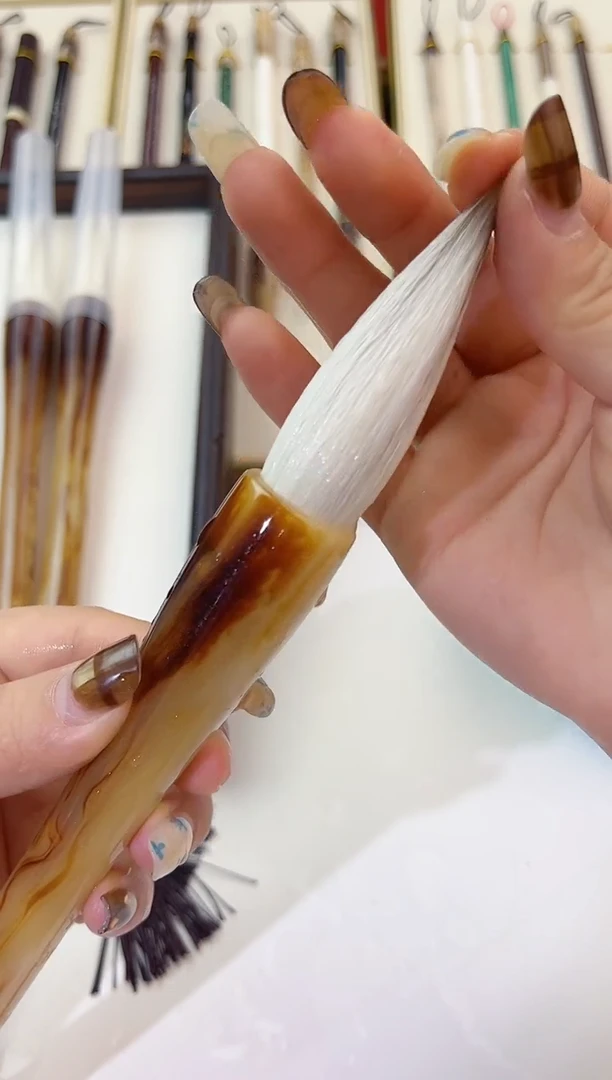 定乾坤 对联笔福字斗方 出峰6.5 1支