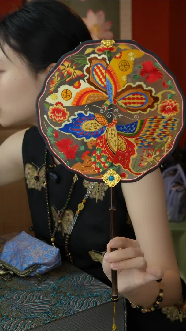 刺绣纯手工非遗国风饰品