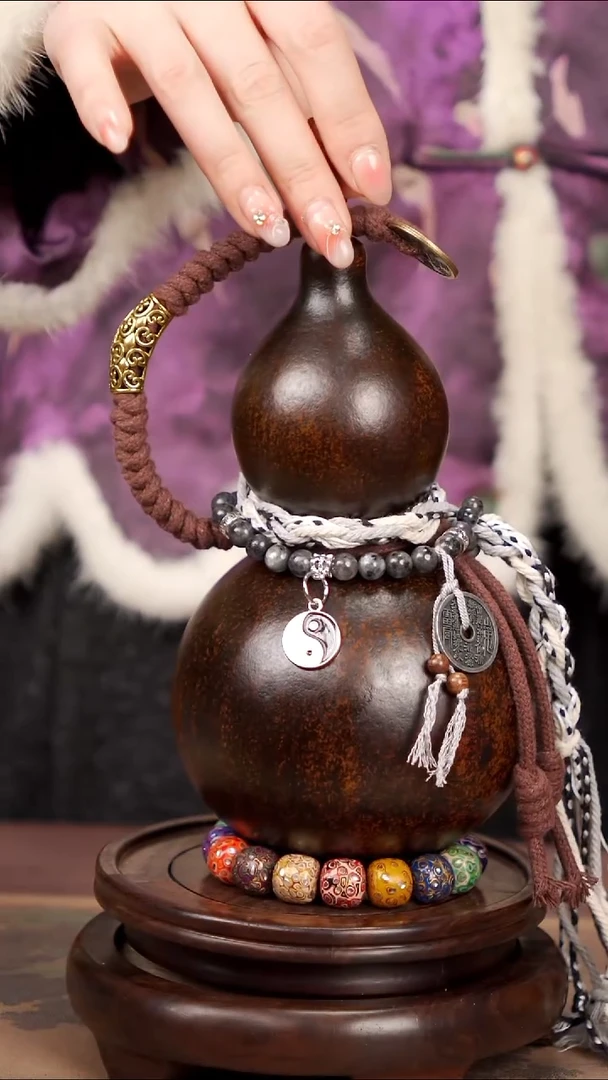 【闪购商品】99易林大漆酒葫芦----178