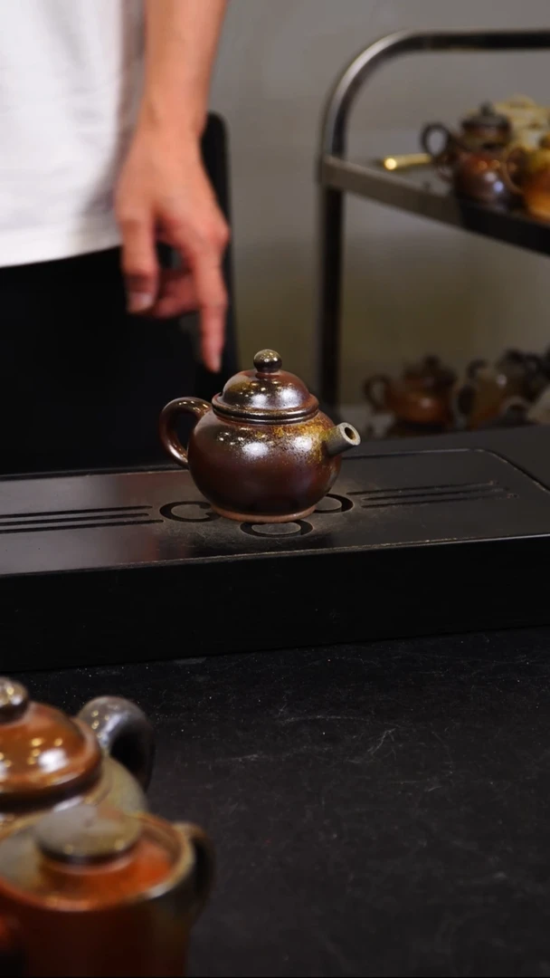 茶壶紫砂宜兴柴烧紫砂壶