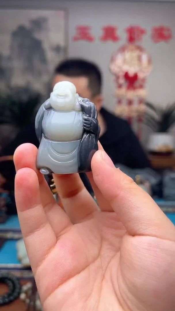 和田玉未镶嵌挂件1