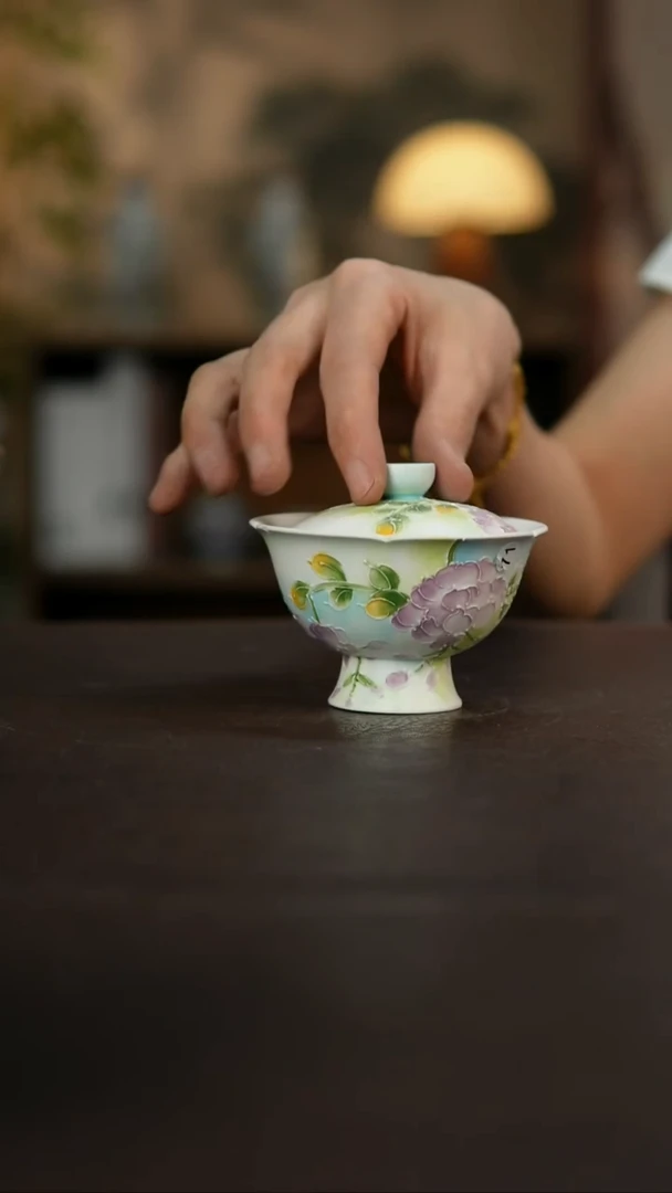 杯景德镇陶瓷杯碗柴烧多人