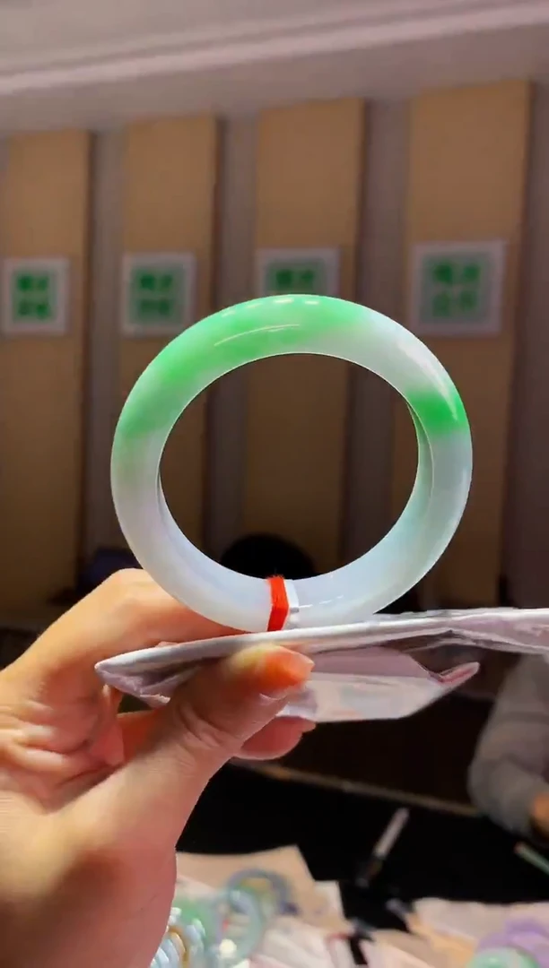 未镶嵌手镯翡翠-C59 圈口55