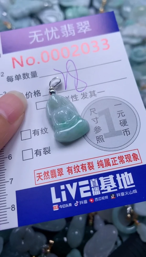 颈饰未镶嵌翡翠2033