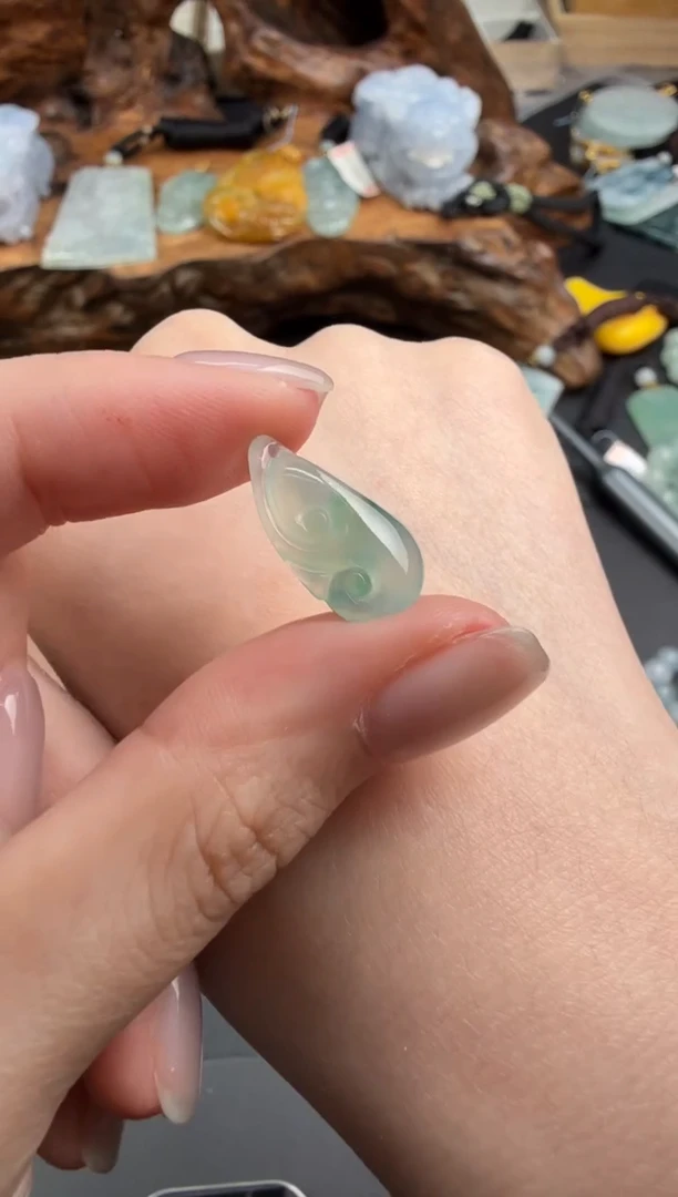 吊坠(不含链)未镶嵌翡翠翡翠饰品-234