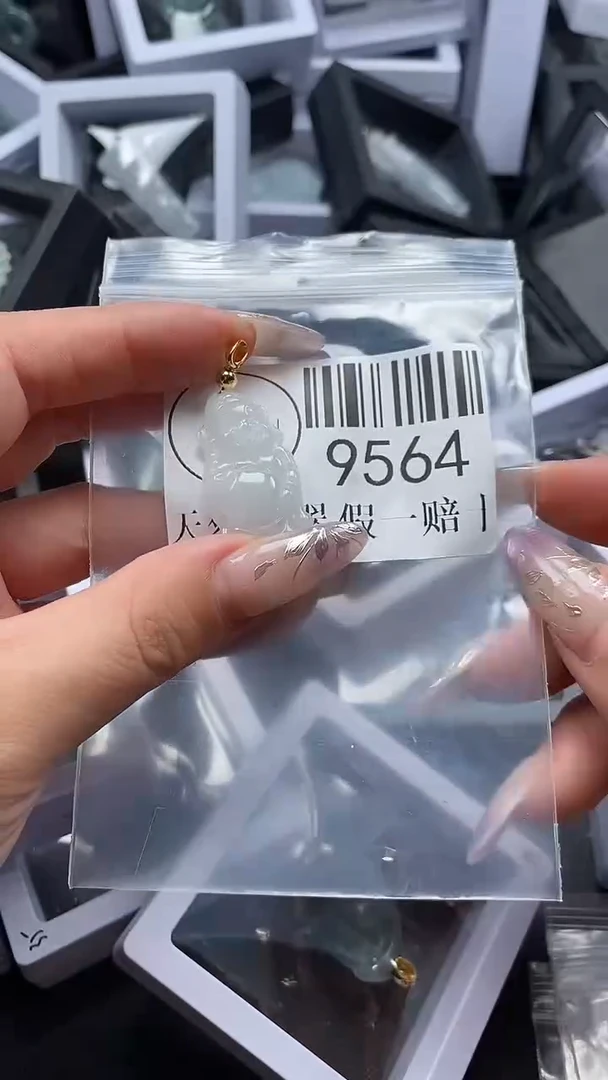 吊坠(不含链)未镶嵌翡翠9564