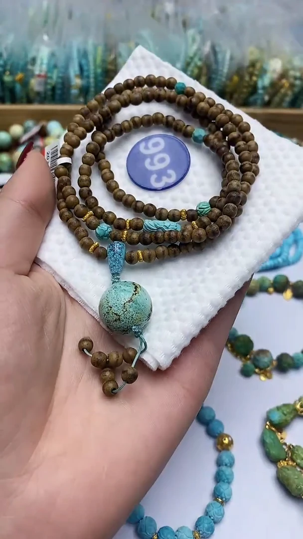 【闪购商品】绿松石项链未镶嵌993