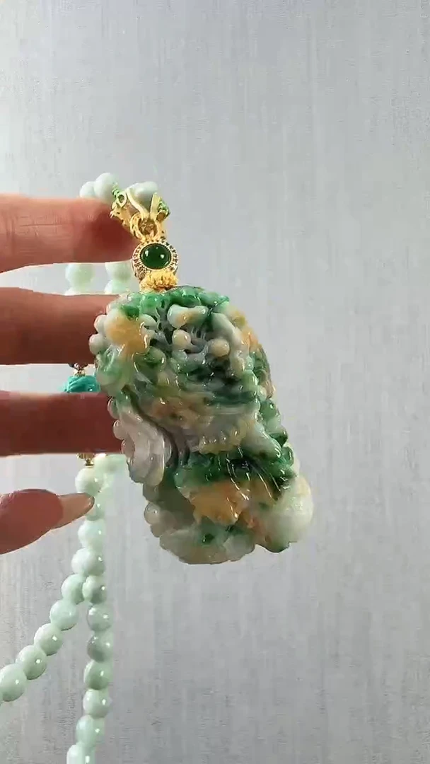 颈饰未镶嵌翡翠凤凰