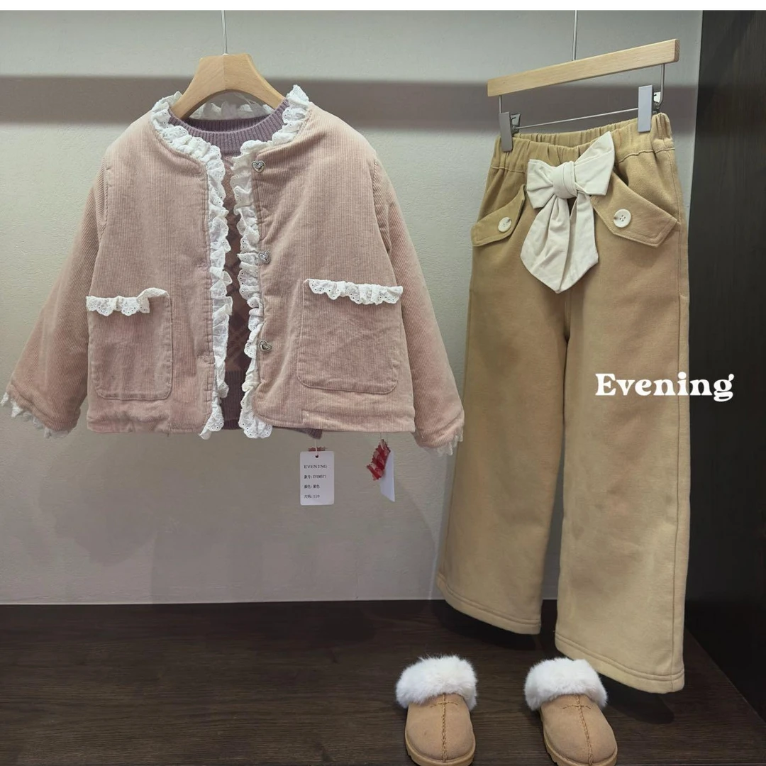 559高端专享老林家冬季棉服粉色（林）