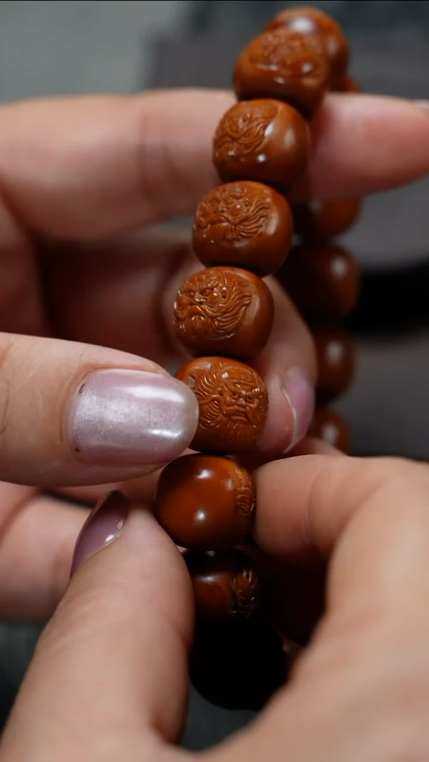 橄榄核手串/手链鱼子精品核文化