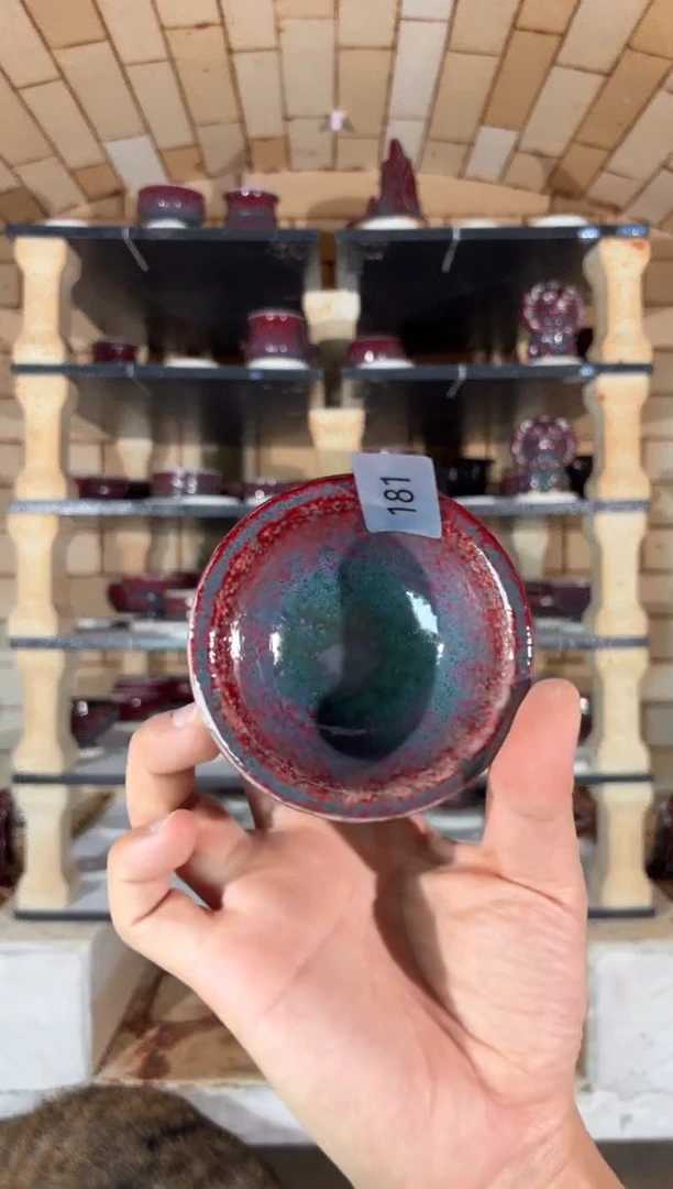 杯精品窑变钧瓷茶器