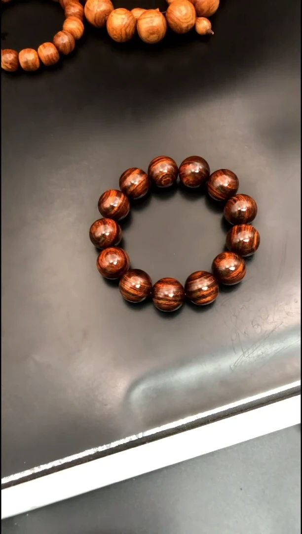 【闪购商品】黄花梨/降香黄檀手串/手链海黄野紫油老料1.8沉水串