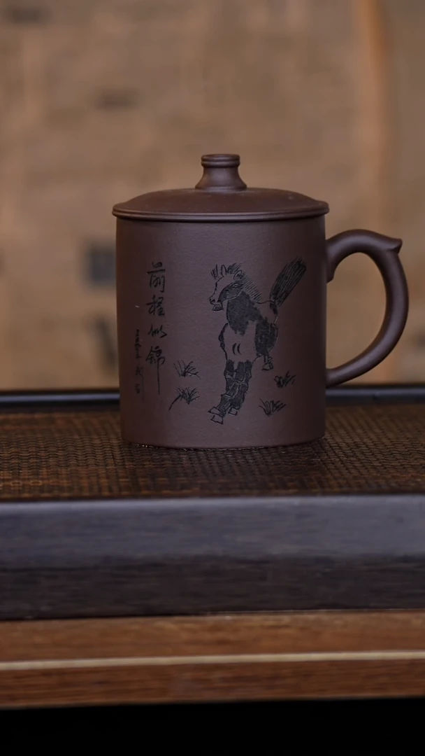 茶壶紫砂宜兴手工原矿紫砂壶001