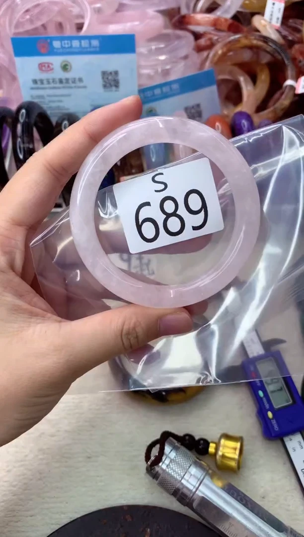 未镶嵌手镯水晶S689-55