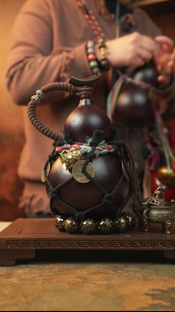 206大漆一物一拍记葫堂出品【不带手串】