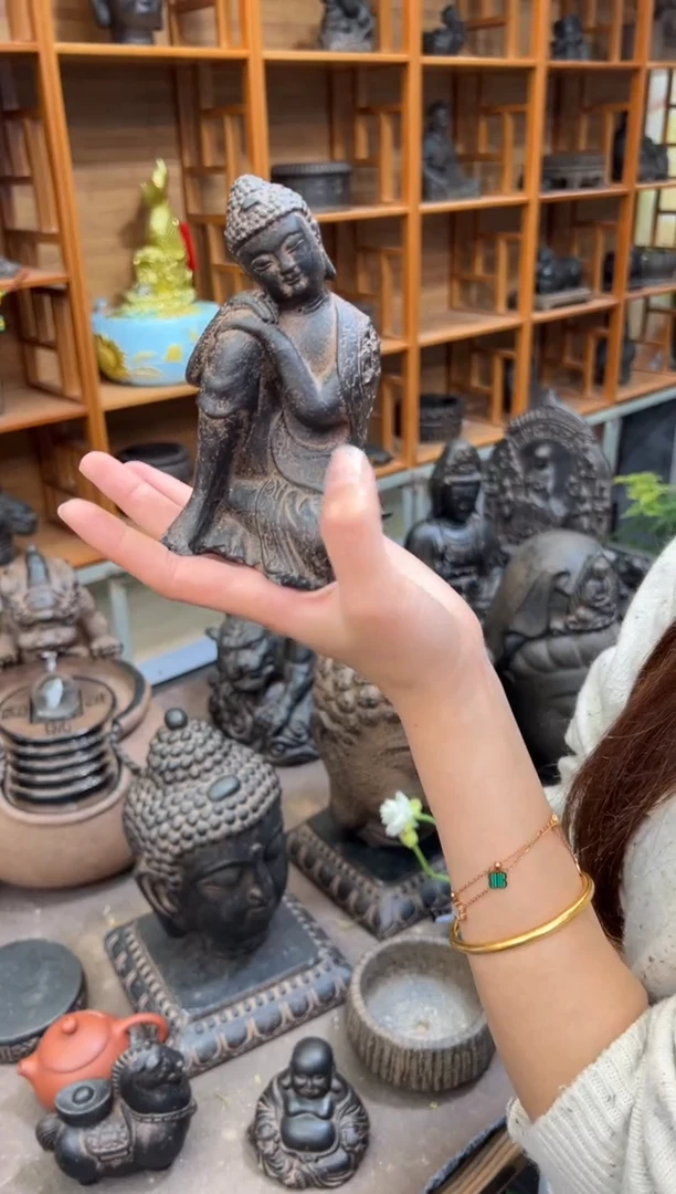 陶土【火山泥】睡佛