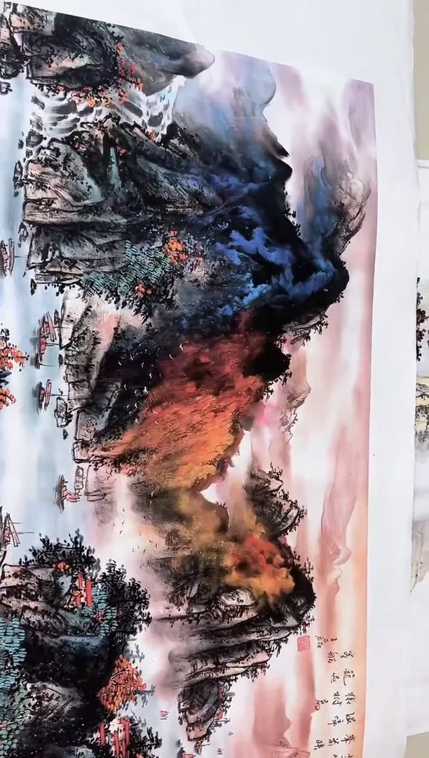 国画九霄甄选国画作品x5