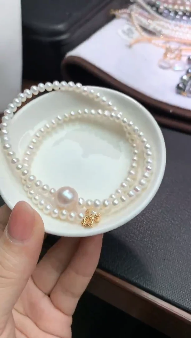 颈饰未镶嵌淡水珍珠项链